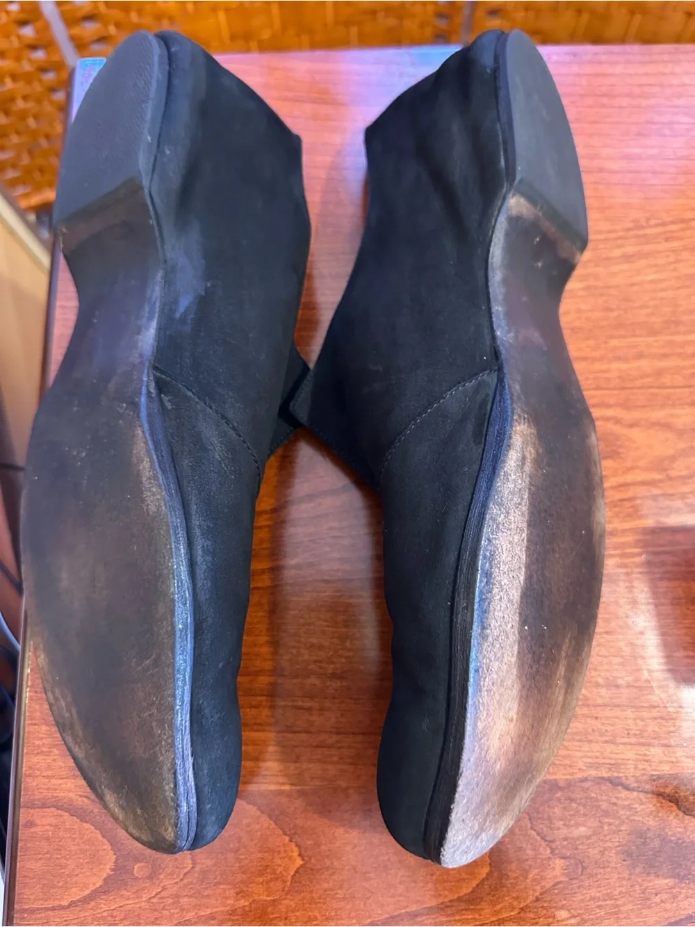 Classic Black Suede Slip-On Loafers for Men